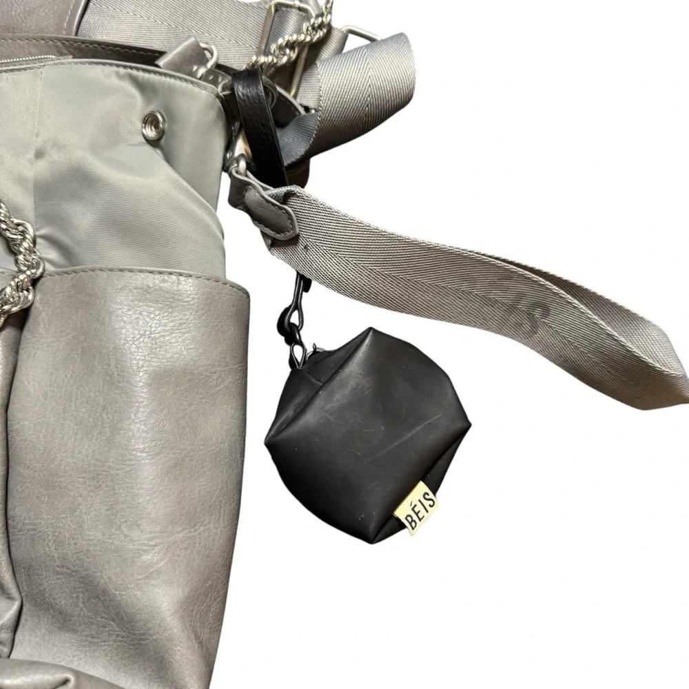 BEIS The Diaper Bag in Gray - Picture 6 of 16